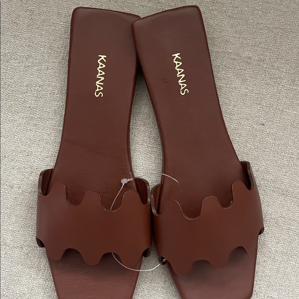 KAANAS Mallawi Slide Sandals- 9 NEW - Picture 3 of 6